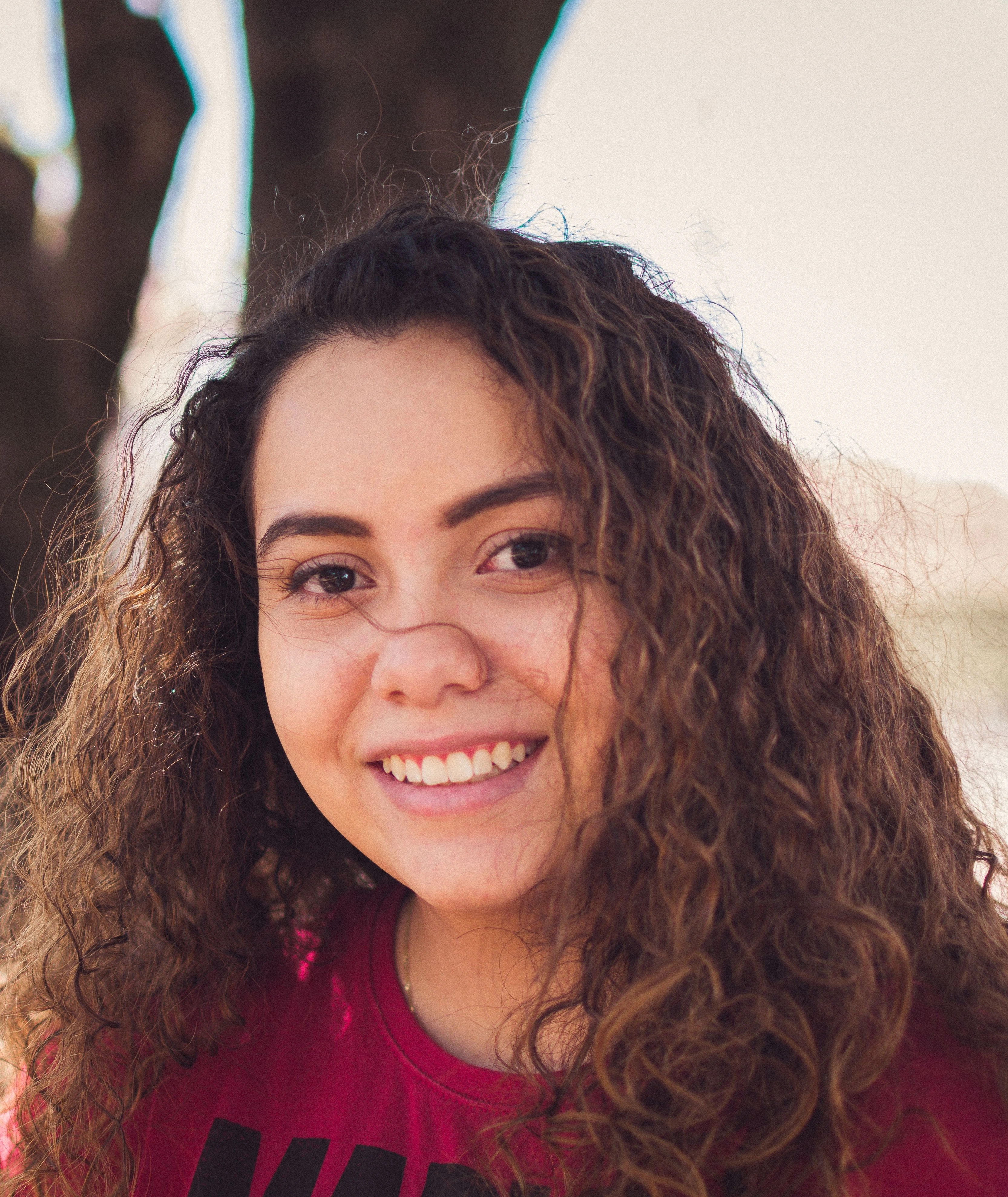 Relaxed portrait in soft natural light